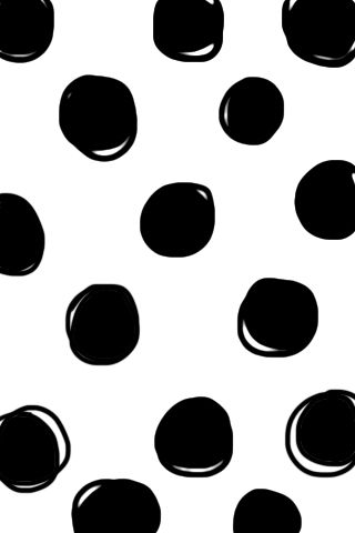 Cute polka dot wallpaper