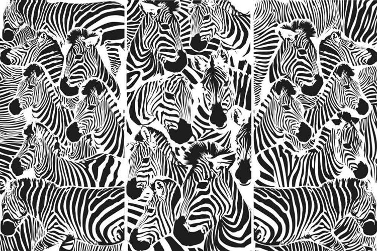 black and white wallpaper pattern #15