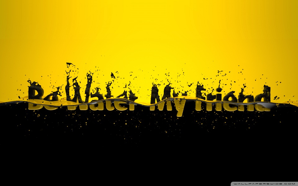 Black and yellow wallpaper