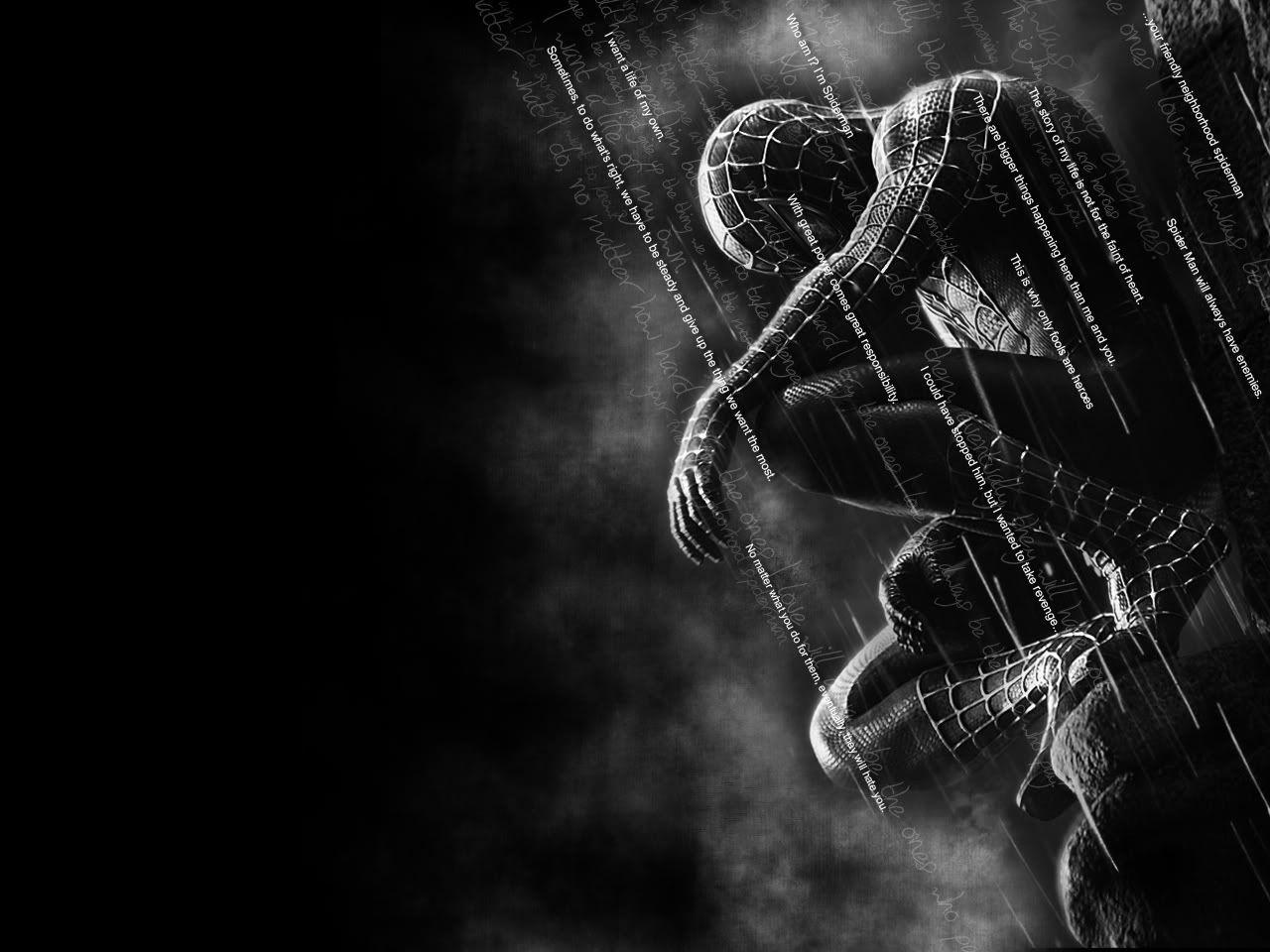 black spiderman wallpaper #15