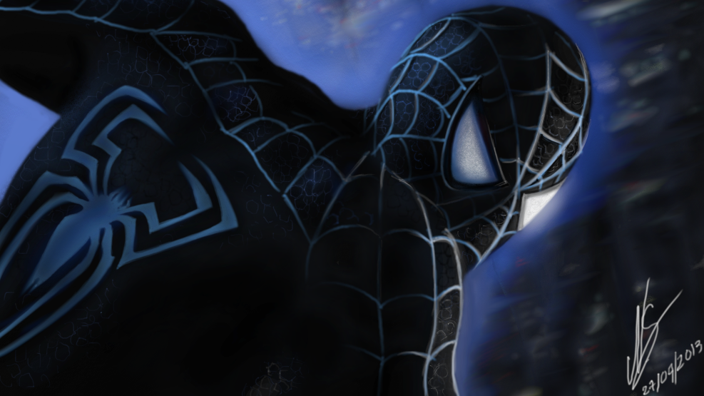 black suit spiderman wallpaper #18