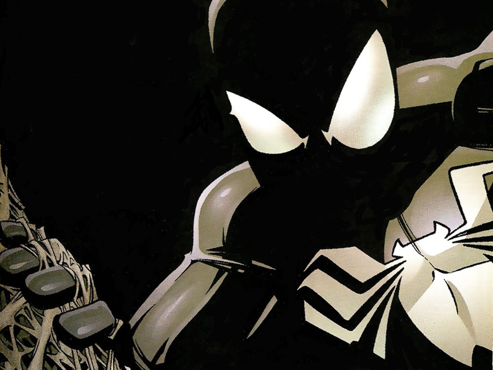 black suit spiderman wallpaper #17