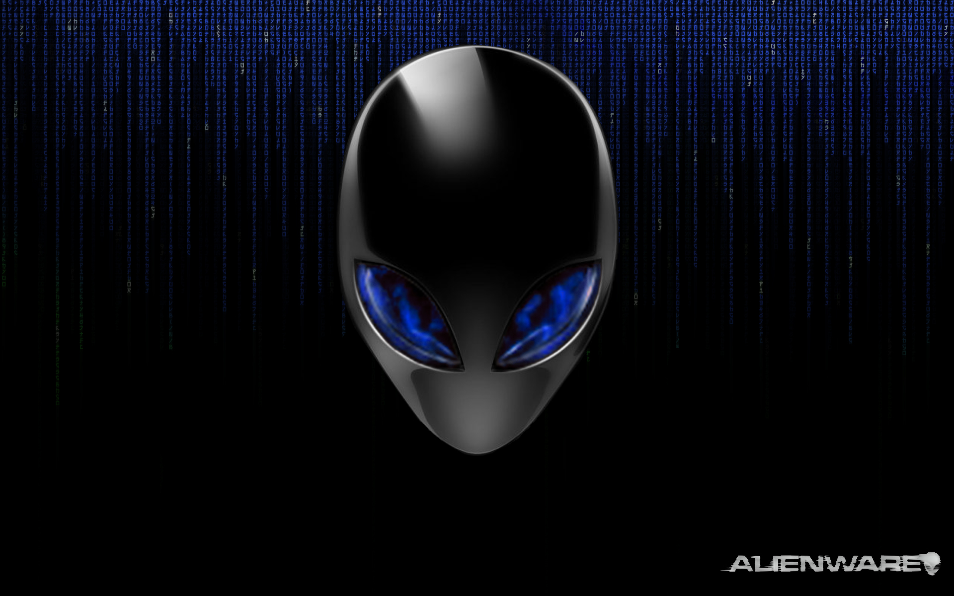 Blue alienware wallpaper