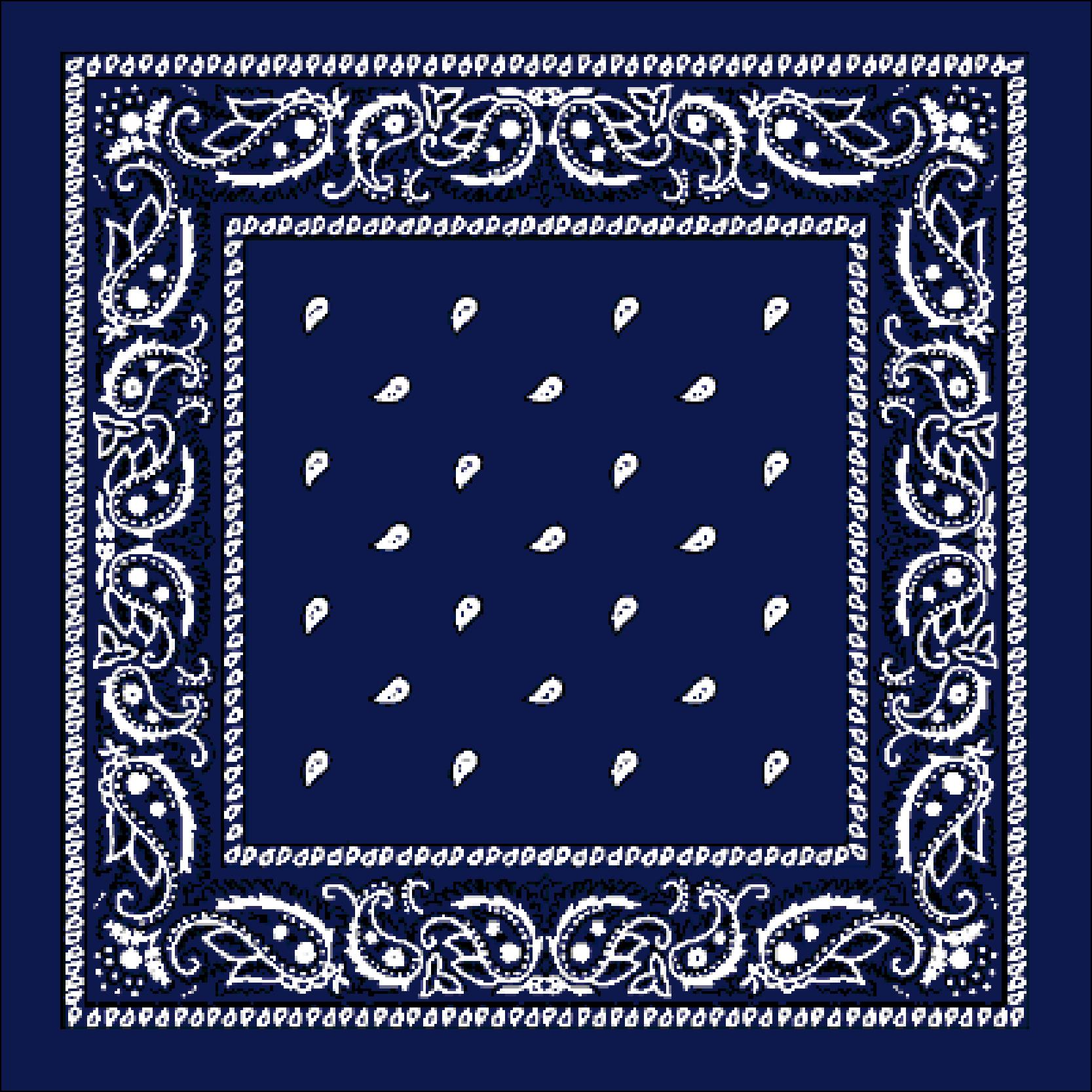 Blue bandana wallpaper