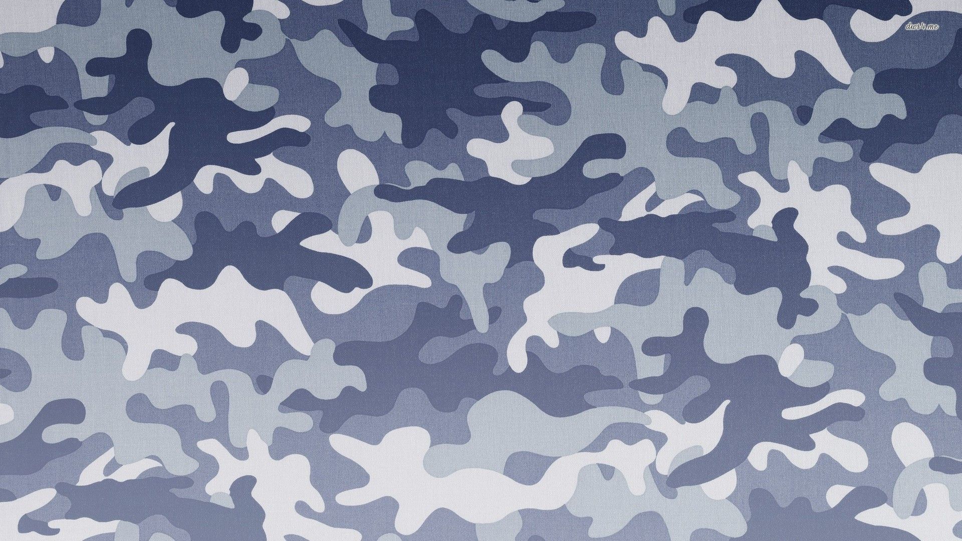 Blue camouflage wallpaper