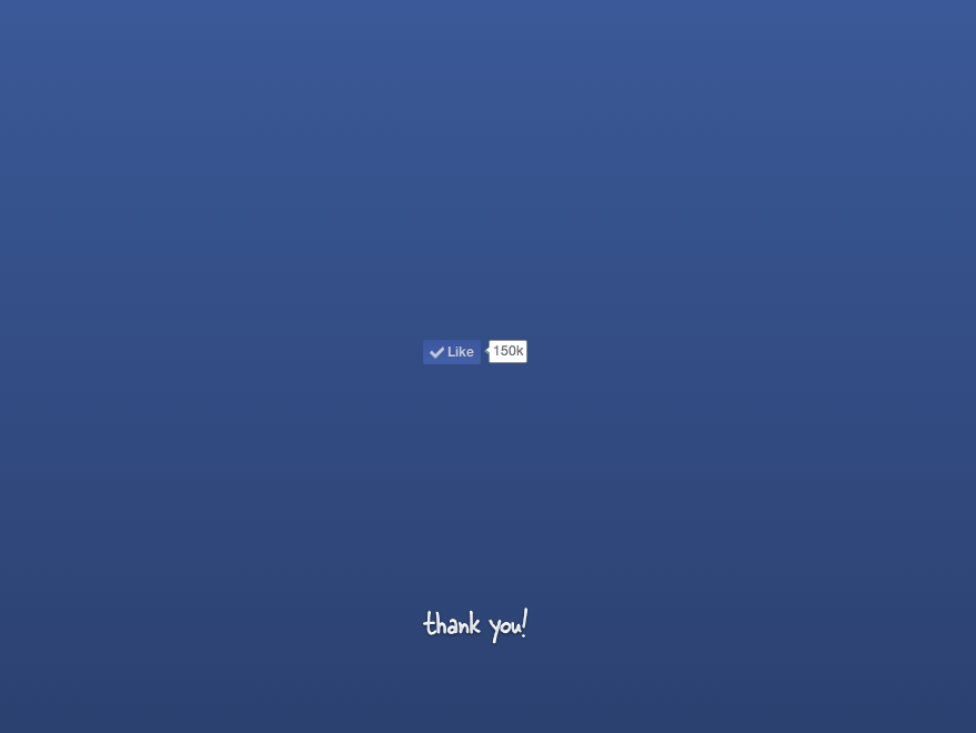 Facebook Blue Background in CSS