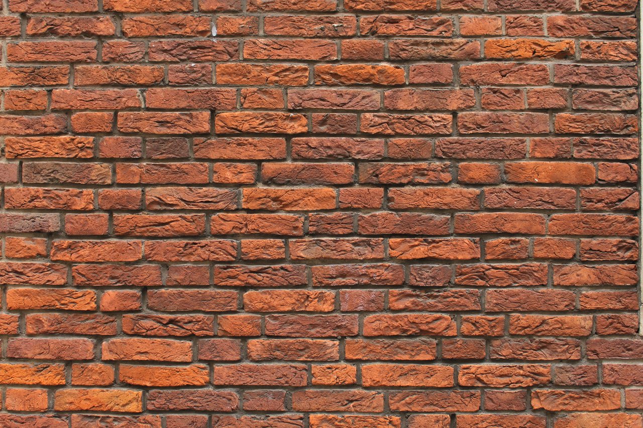 Brick textured wallpaper