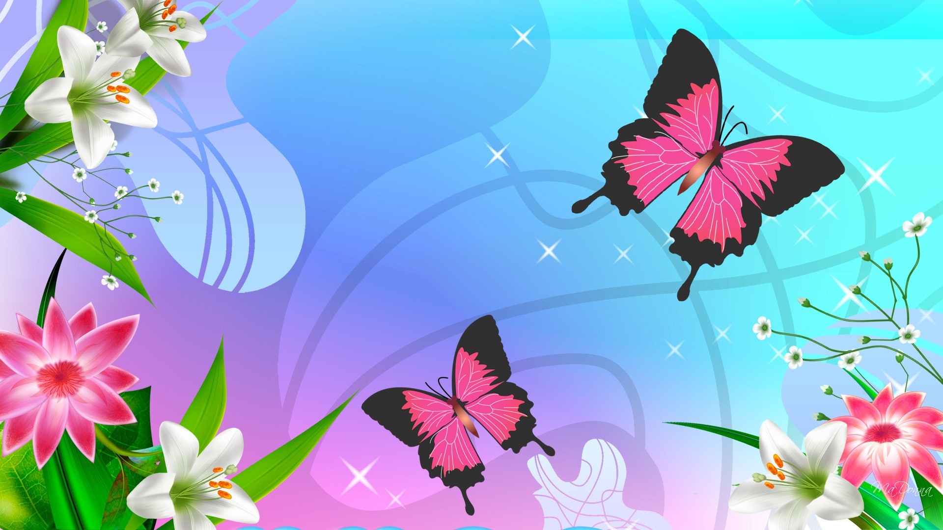 Free butterfly backgrounds