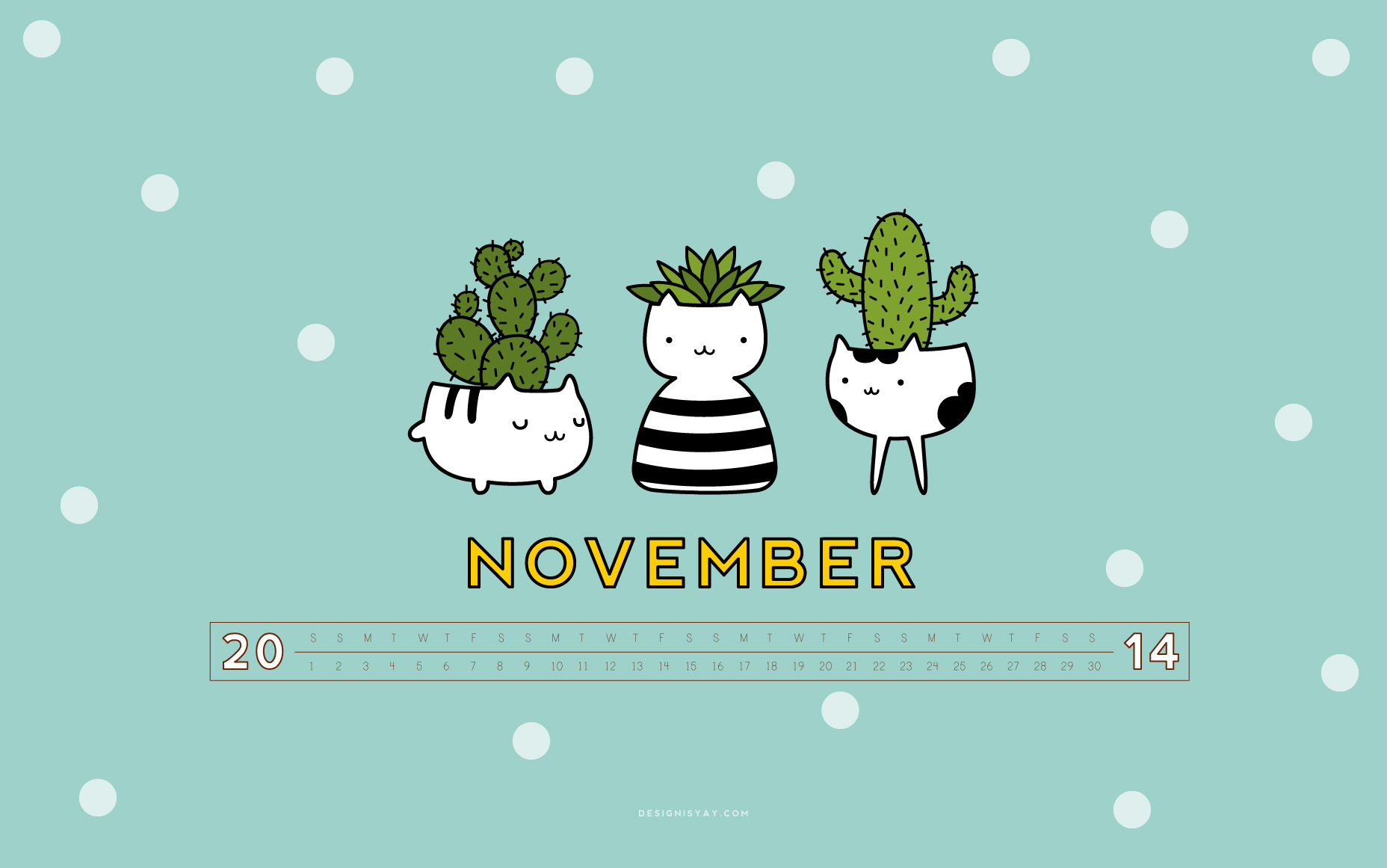 Calendar desktop wallpaper
