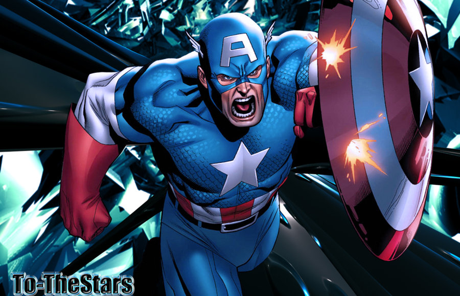 captain america comic wallpaper #4