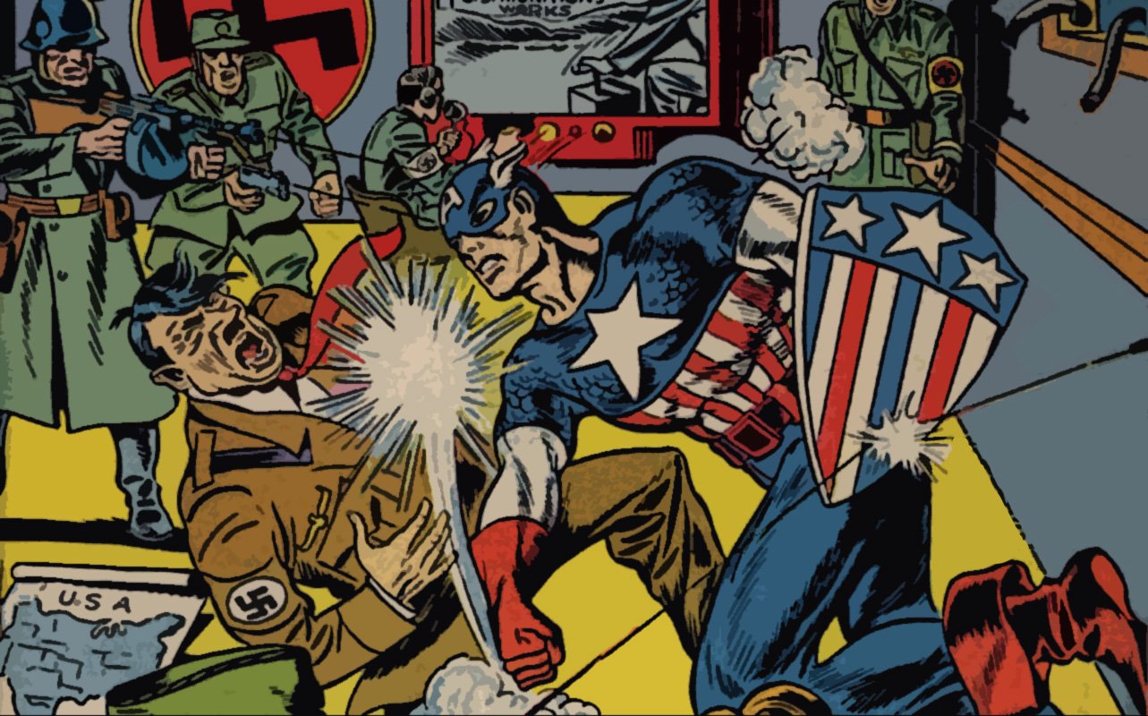 captain america comic wallpaper #11