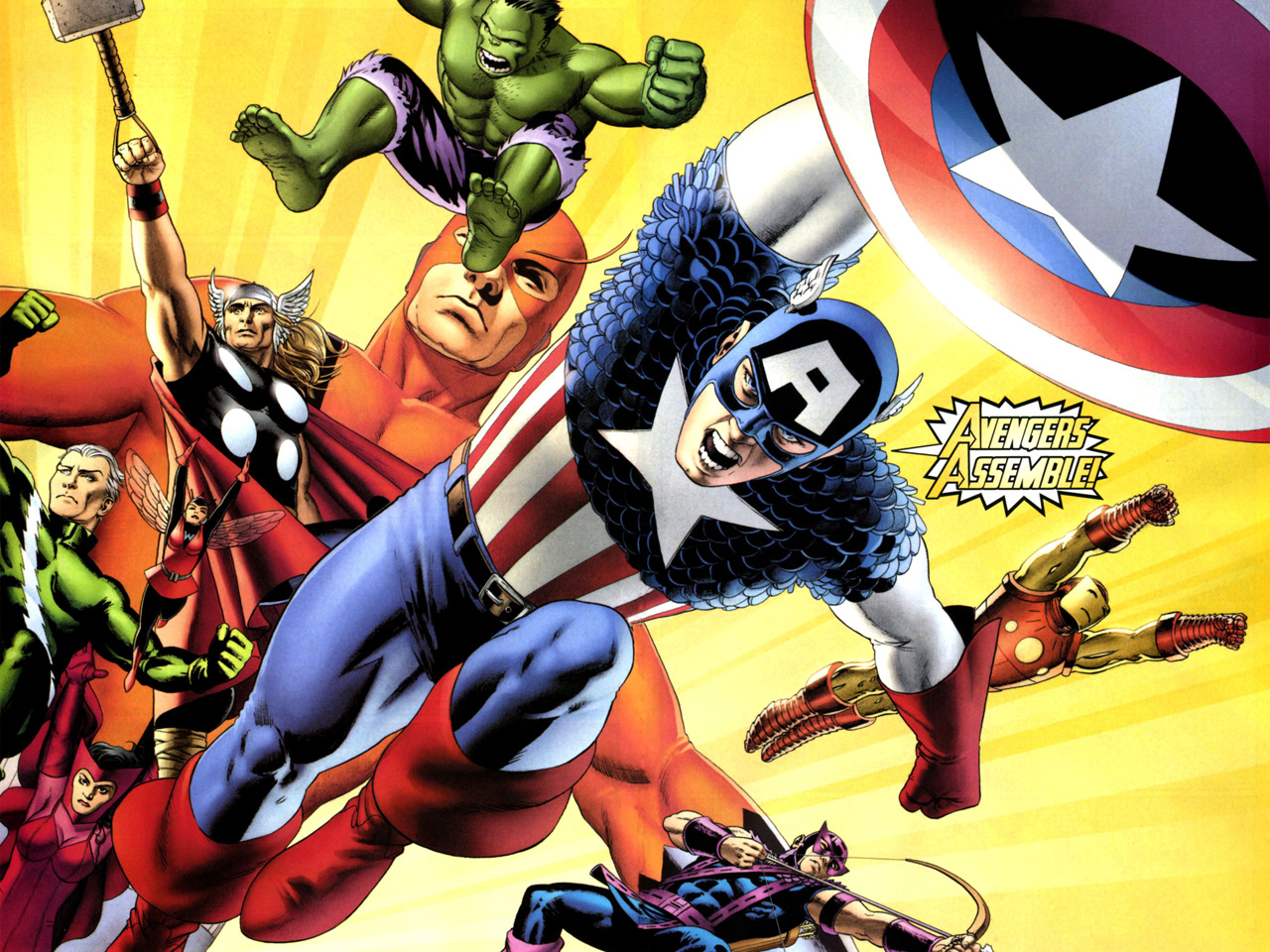 captain america comic wallpaper #14