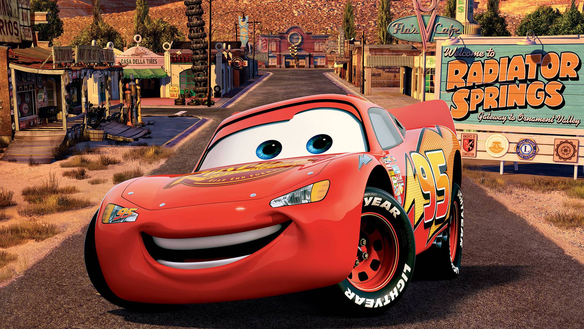 Cars the movie wallpaper