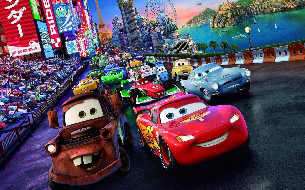 Cars the movie wallpaper