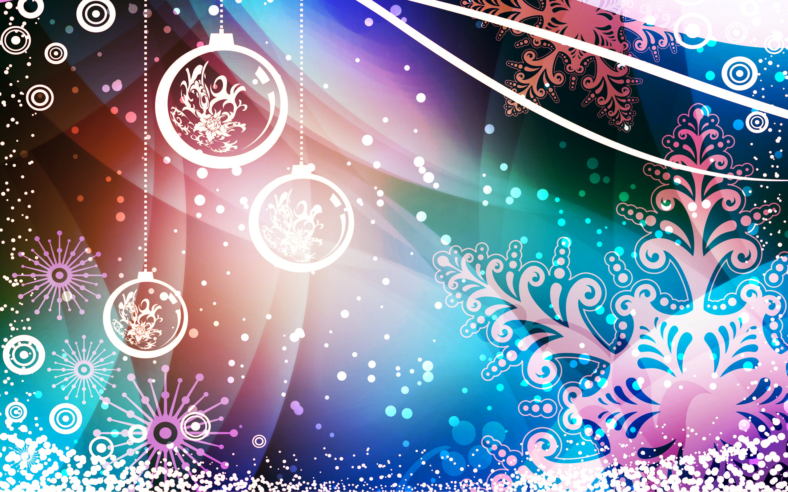 Christmas computer wallpaper background