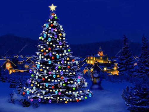 christmas tree desktop backgrounds #2