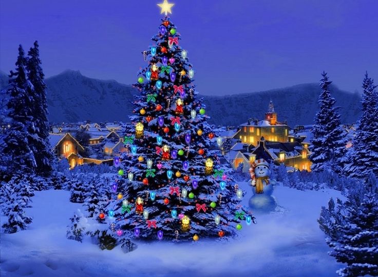 christmas computer background pictures #6
