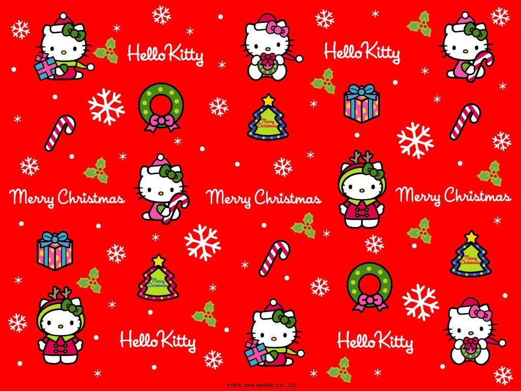 Hello Kitty Christmas Wallpaper Sf Wallpaper