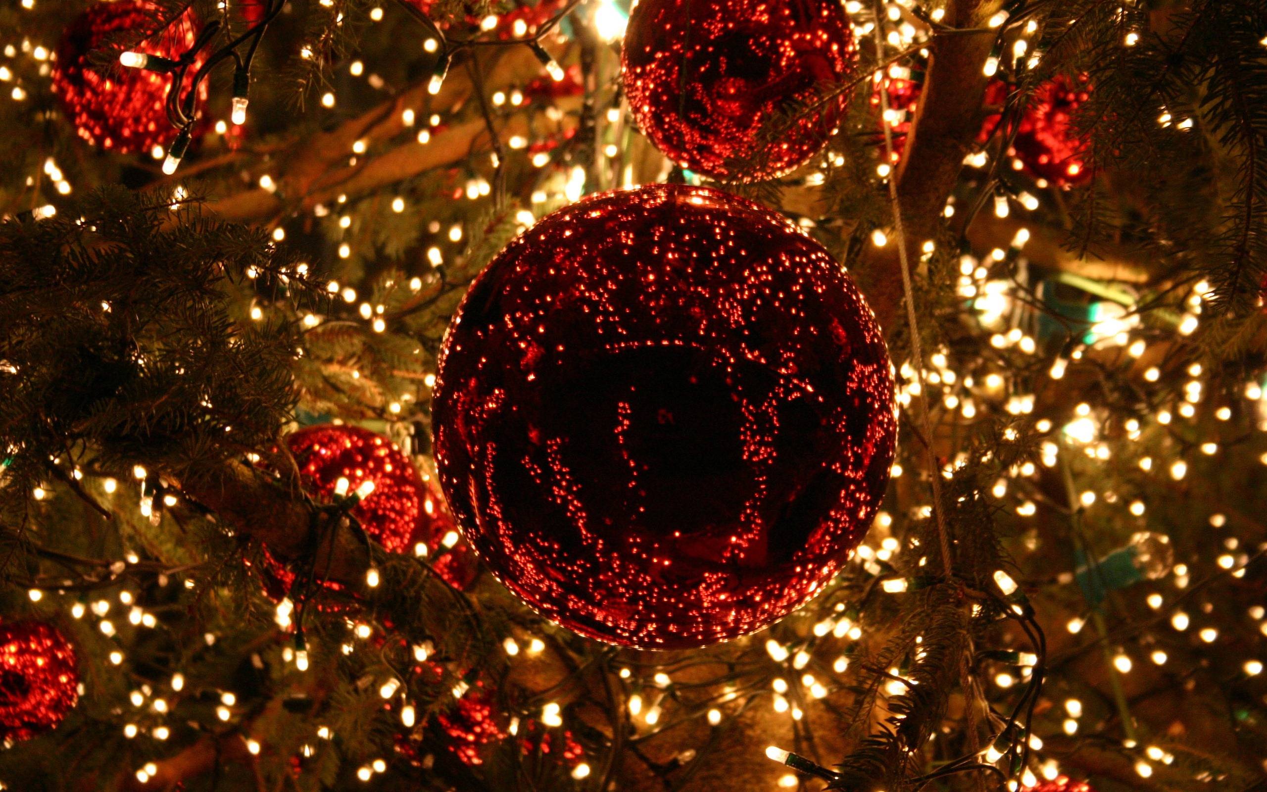 christmas lights desktop background #10