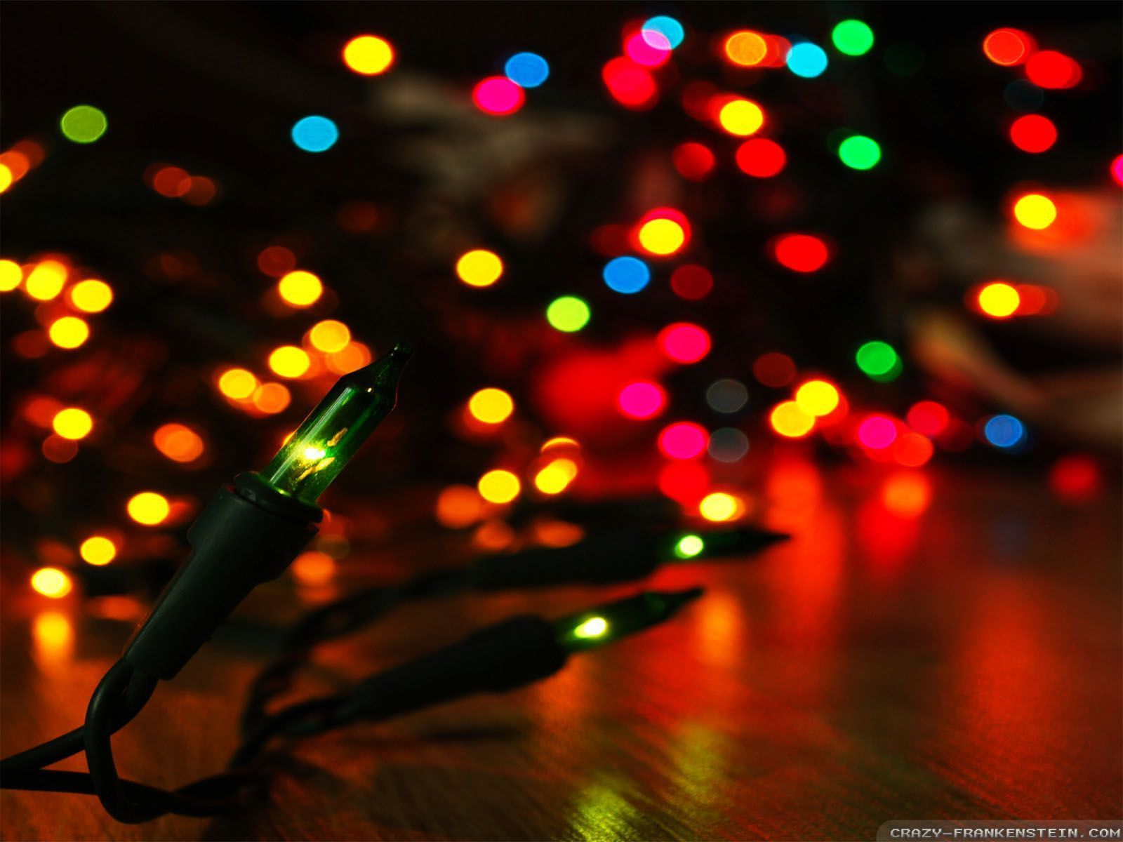 christmas lights desktop background #21