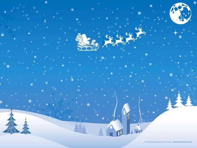 Christmas Themed Wallpaper Page 1