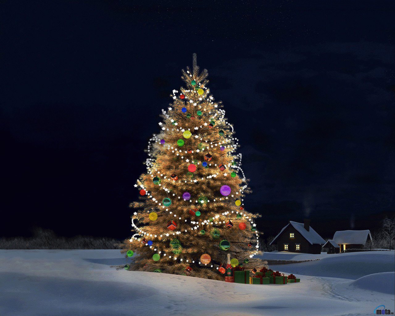 christmas tree desktop backgrounds #13