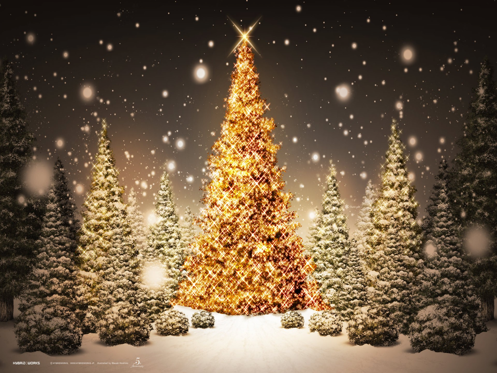 christmas tree desktop backgrounds #9