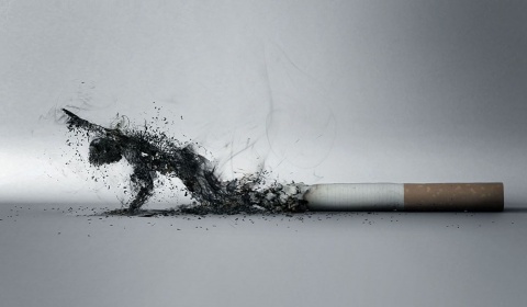Cigarette smoke wallpaper