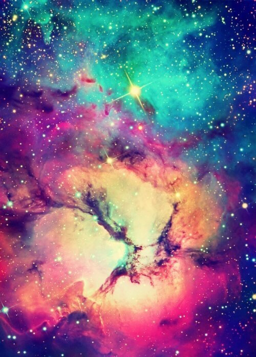 Colorful galaxy wallpaper