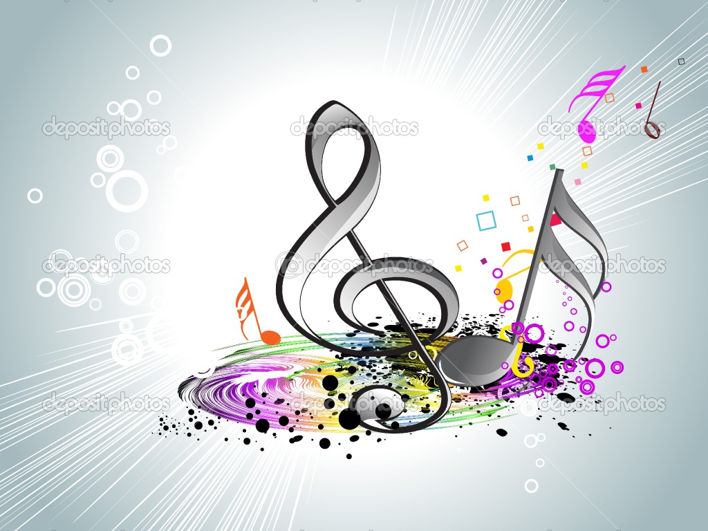 Colorful music wallpapers