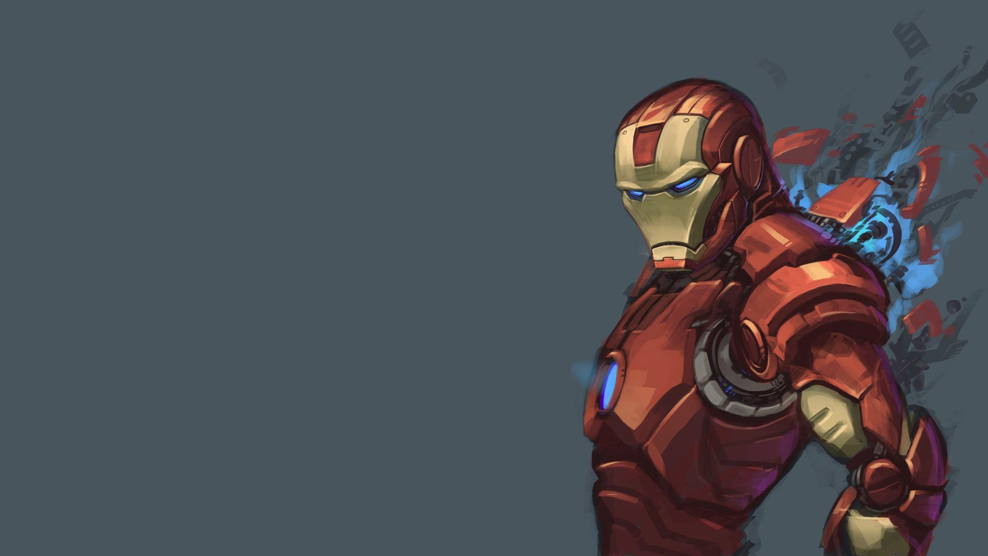 Iron man comic wallpaper