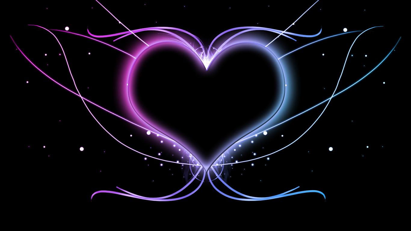 Cool heart backgrounds
