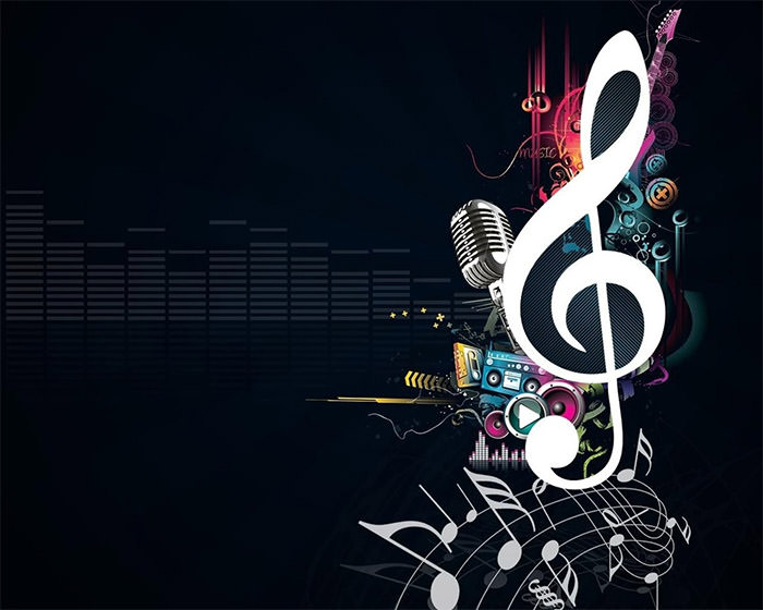 Cool music background wallpapers