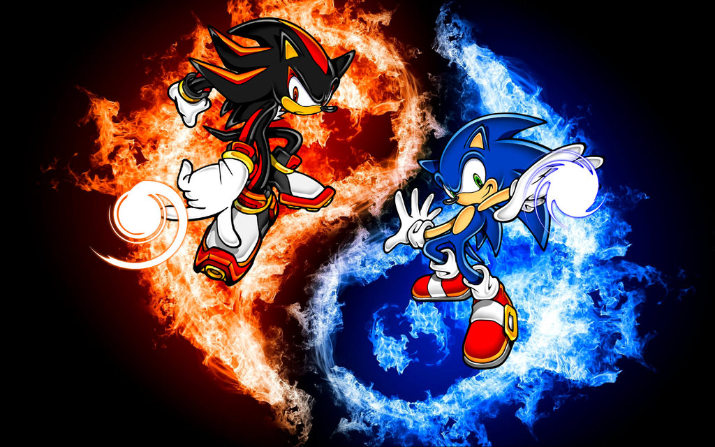 Sonic And Shadow Wallpaper Sf Wallpaper