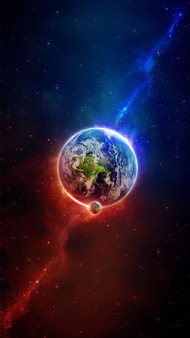 Space background iphone 5