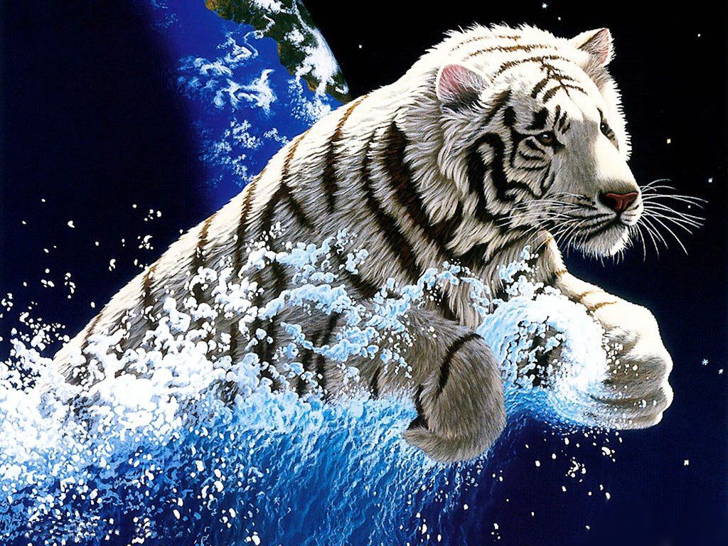 cool tiger backgrounds #1