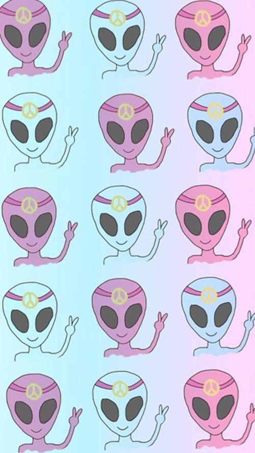 cute alien wallpaper #16