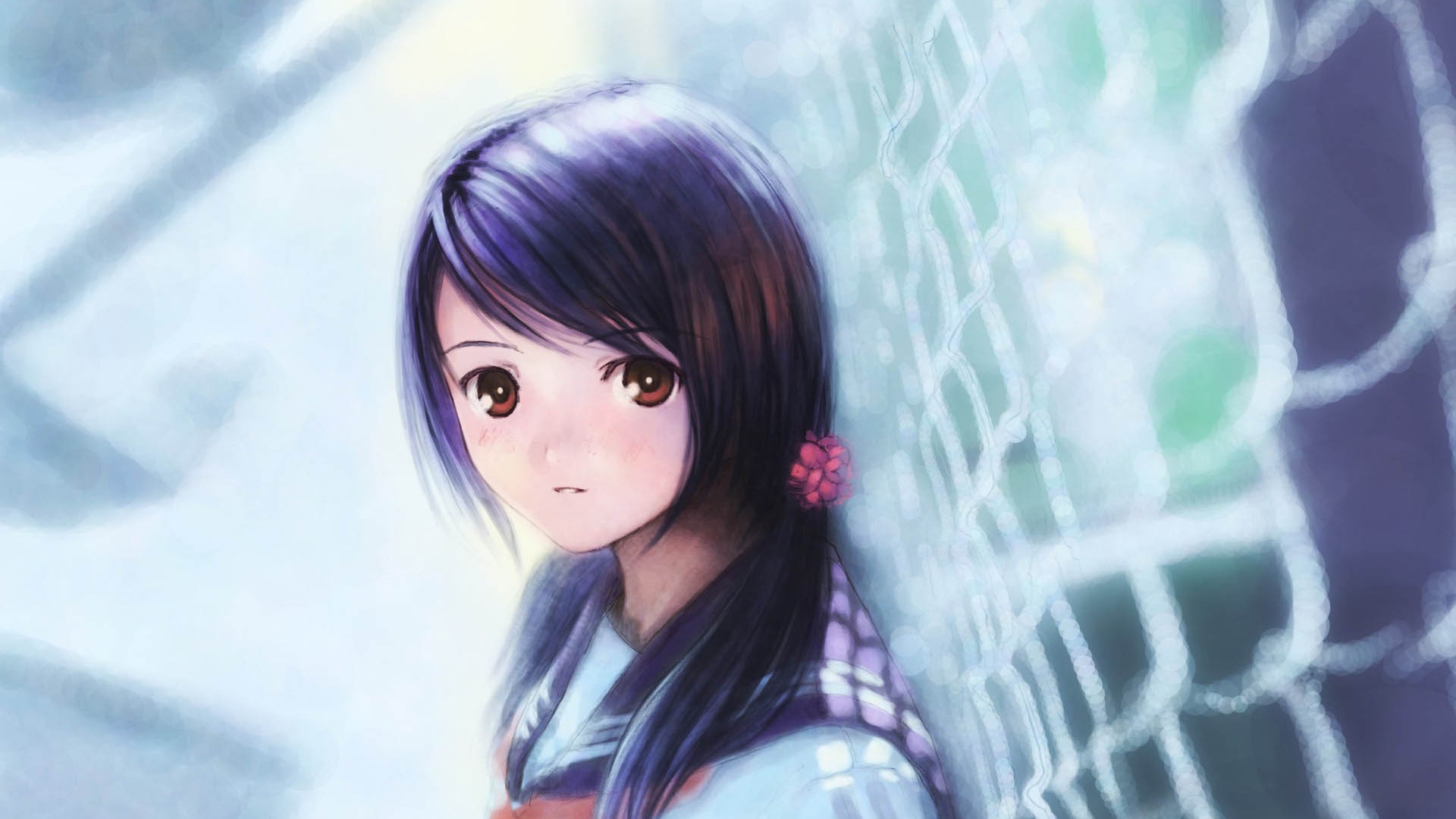 cute girl anime wallpaper #7