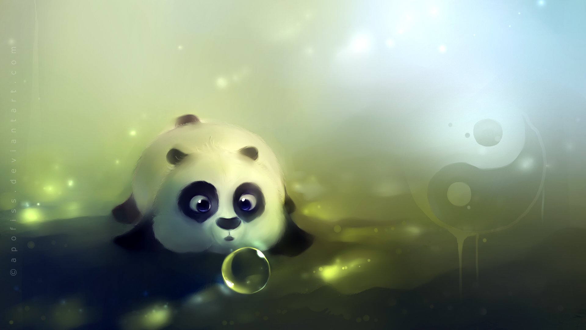 cute baby panda wallpaper #12