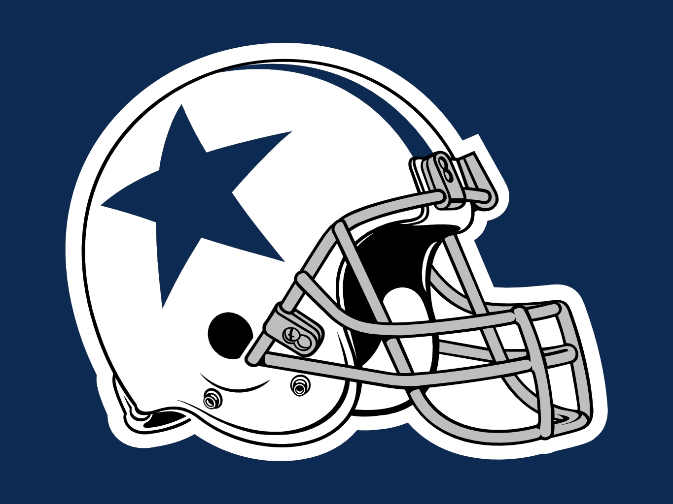 Dallas cowboys helmet wallpaper