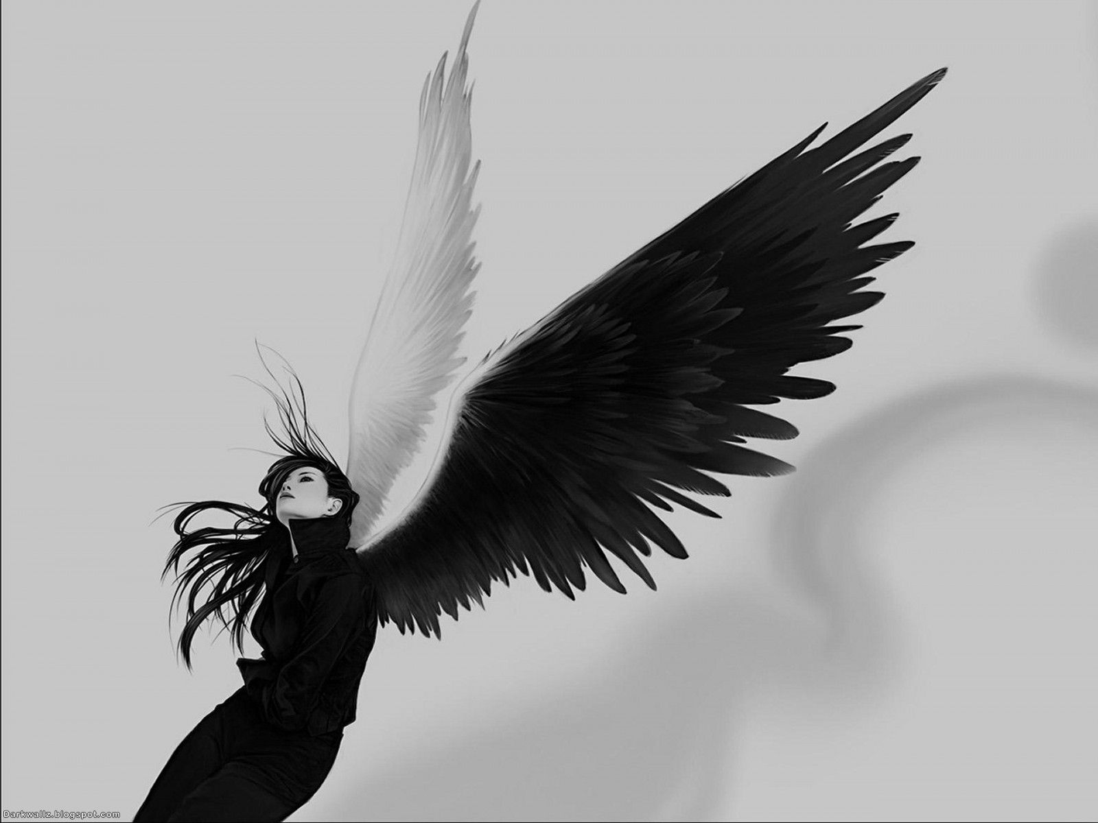 Dark angel background