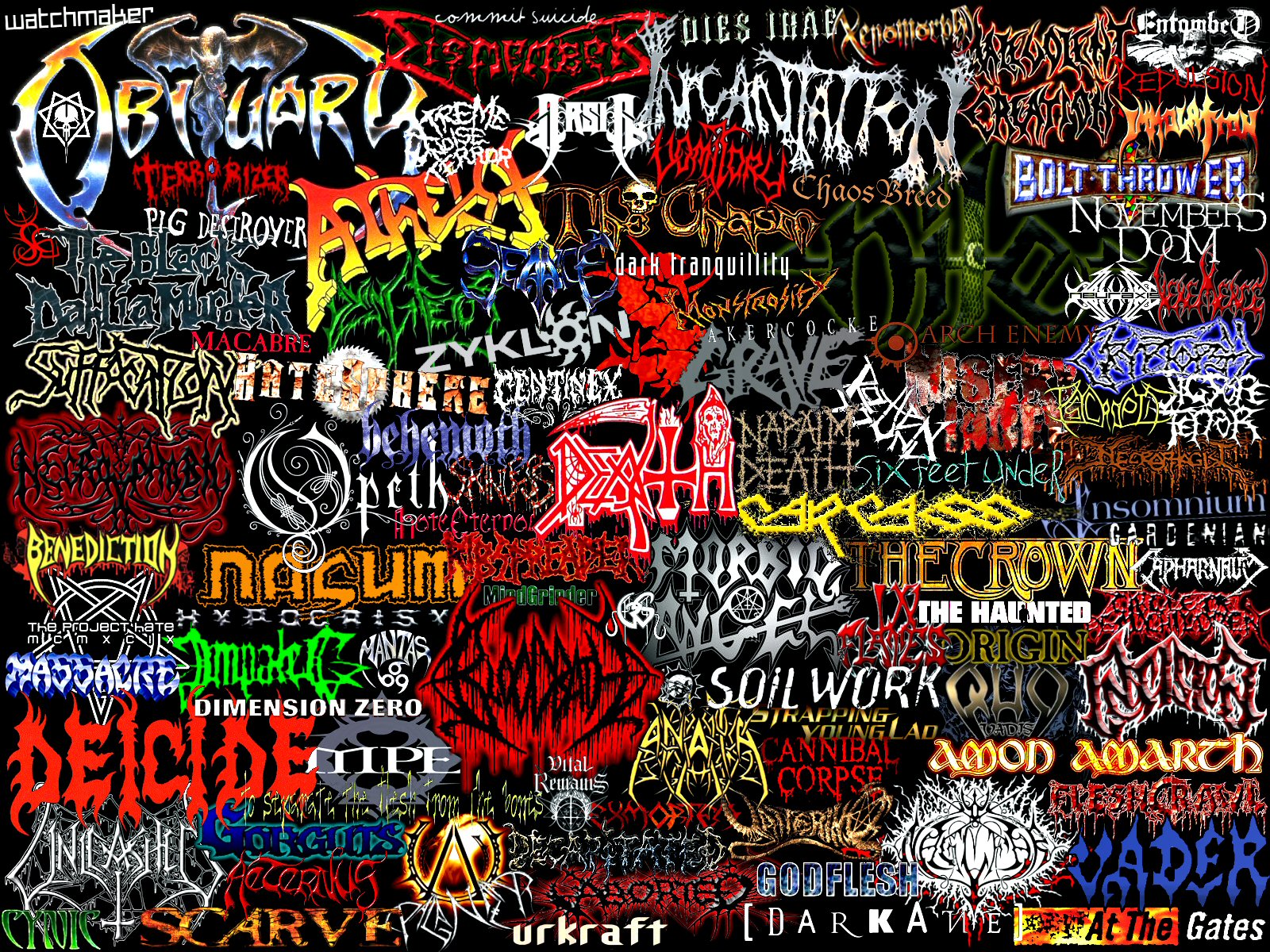 death metal band wallpaper #8