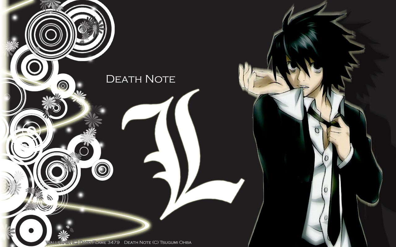 Death Note Wallpaper L Sf Wallpaper