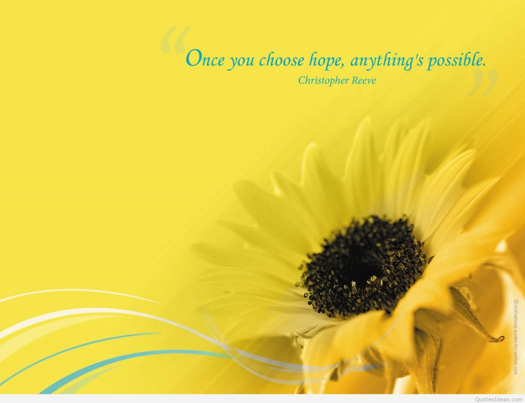 Desktop wallpaper with motivational quotes