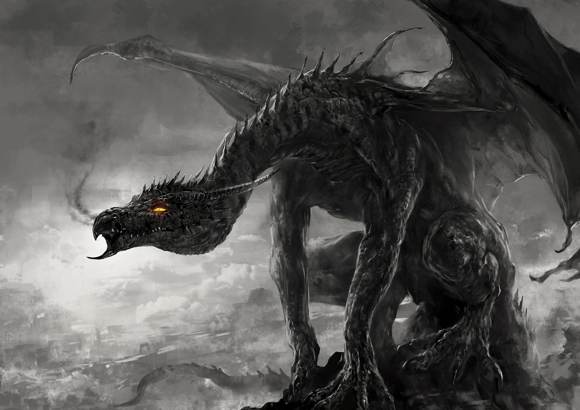 Desktop wallpaper dragon