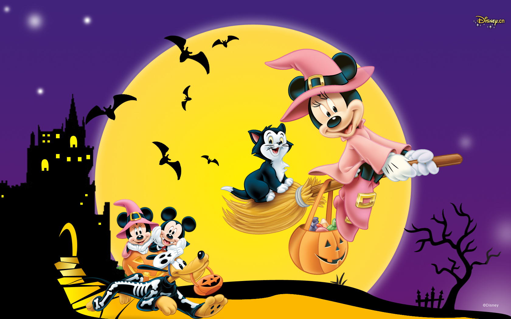 Disney halloween wallpaper