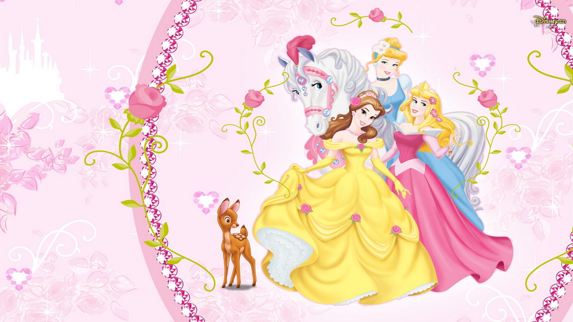 Princesses wallpaper