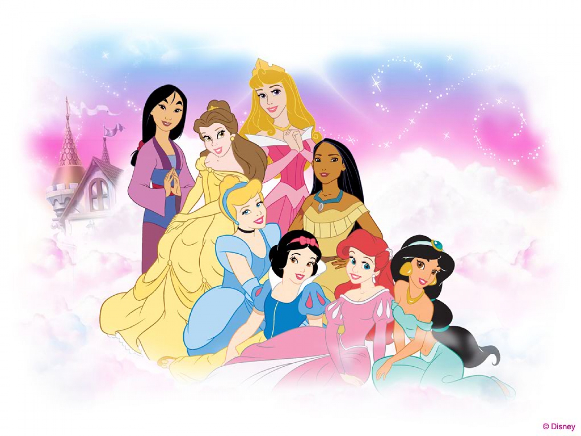 Disney princess computer wallpaper