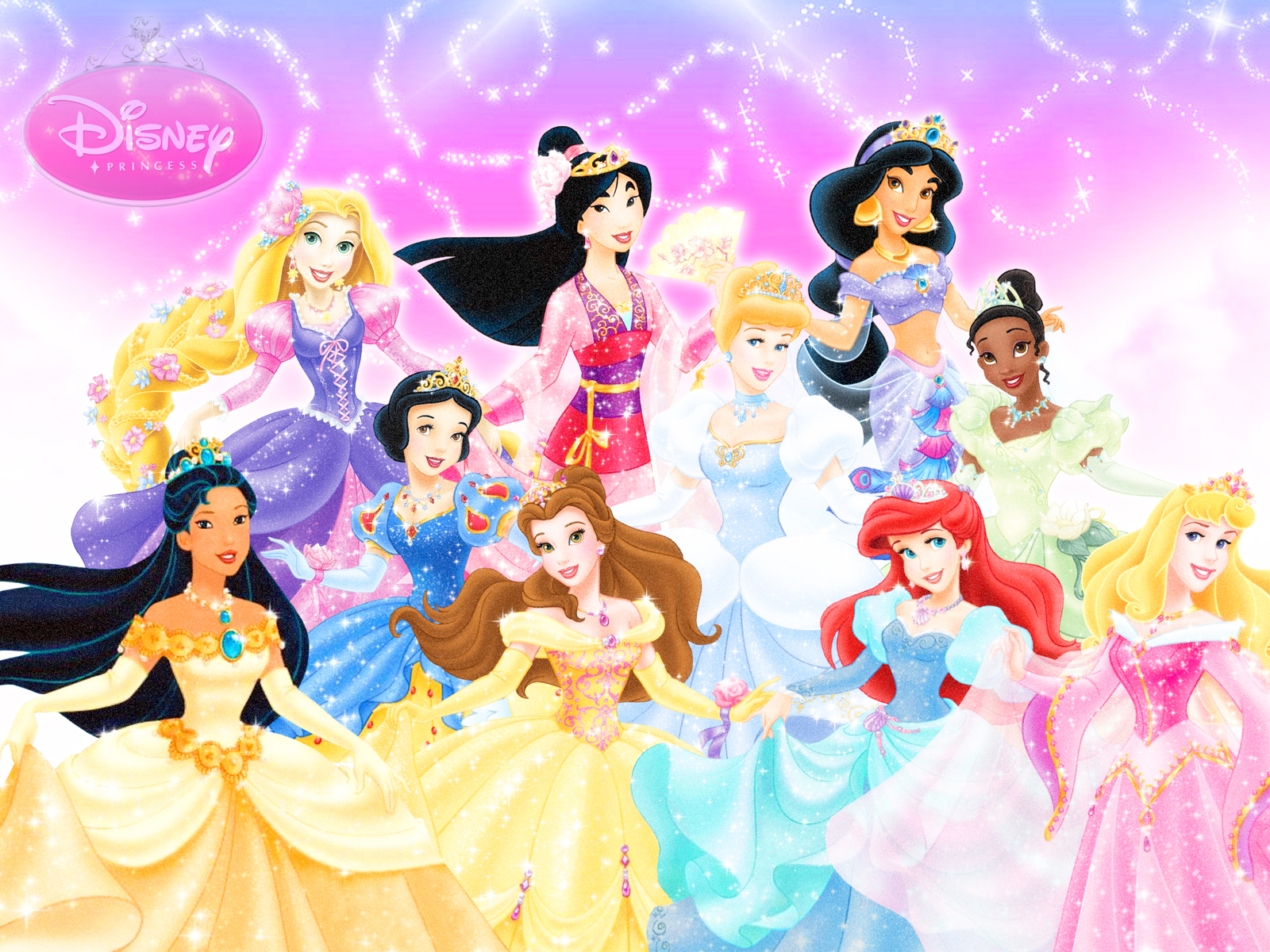 Disney princess computer wallpaper
