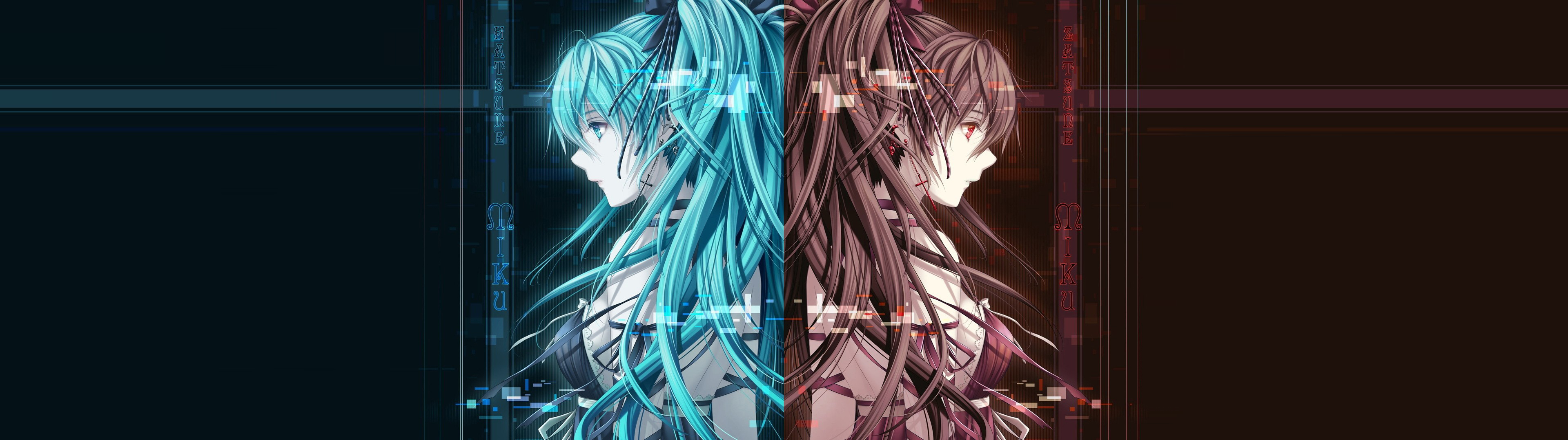 Anime Dual Monitor Wallpaper - WallpaperSafari